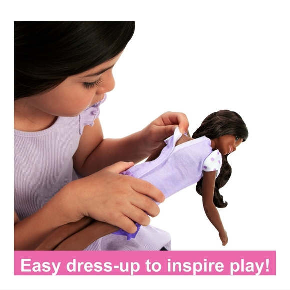 : My First Barbie Doll for Preschoolers  african american Posable Doll AA 13.5" - Picture 6 of 11